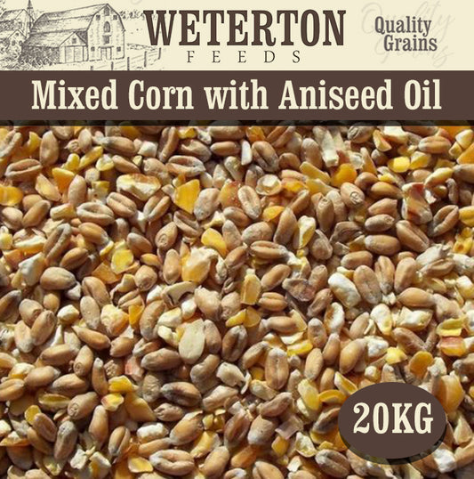 20Kg Mixed Corn with Aniseed Oil
