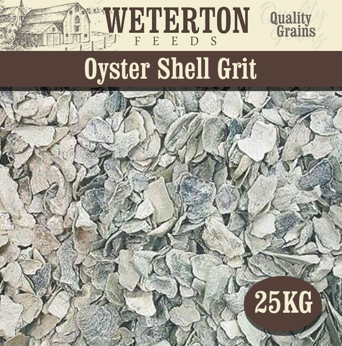 25Kg Oyster Shell Grit for Hens, Poultry