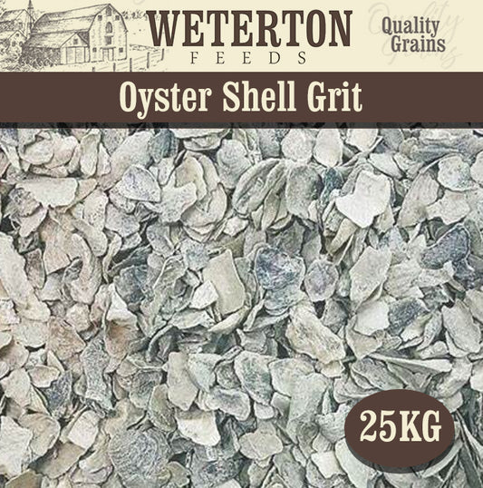 25Kg Oyster Shell Grit for Hens, Poultry